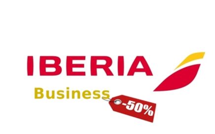 Descontos até 50% nas tarifas Business da Iberia na Europa