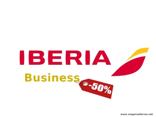 Descontos até 50% nas tarifas Business da Iberia na Europa