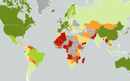 Mapa Ranking Mundial da competitividade Turística
