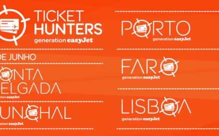 Passatempo easyJet caça aos 50 bilhetes