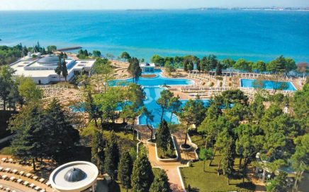 Vista geral do Hotel Riu Helios Paradise Sunny Beach