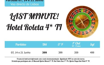 7, 14 e 21 de Junho 2015 Férias em Djerba