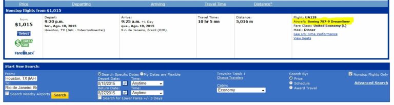United leva Boeing 787 Dreamliner até Rio de Janeiro a 18-08