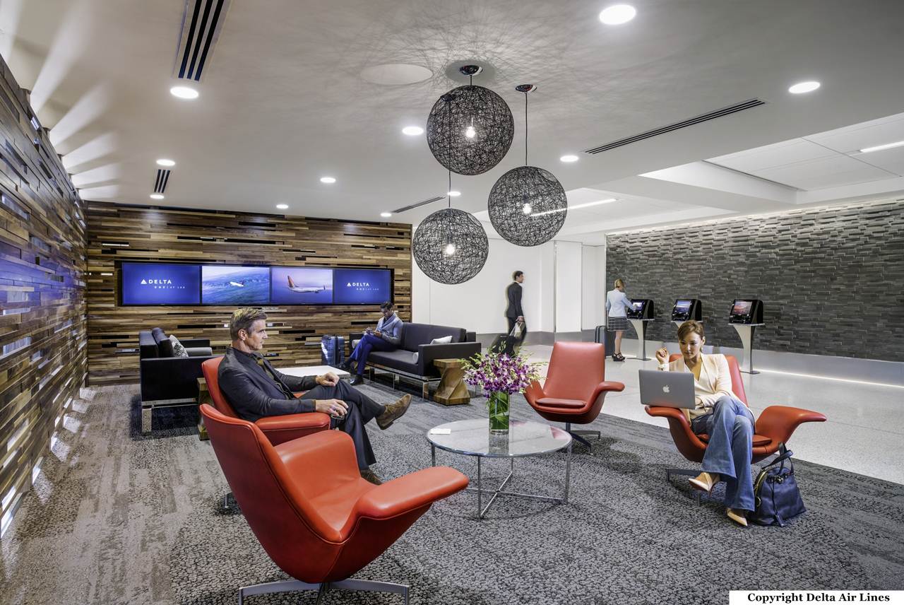 LAX Lounge da Delta