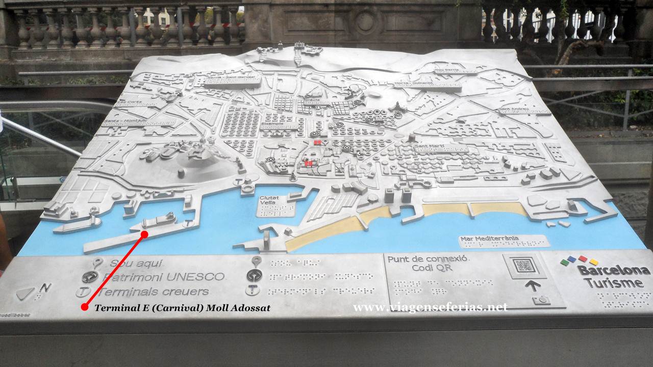 Futuro Terminal E da Carnival em Barcelona