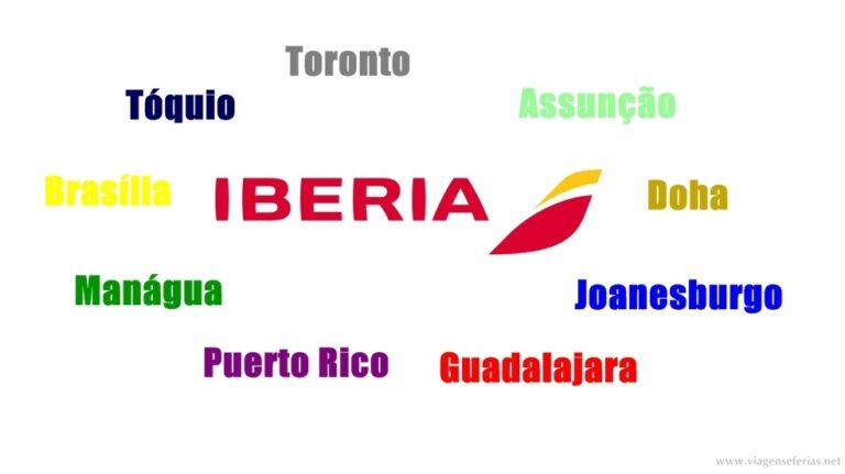 Possiveis 9 destinos da Iberia Airlines em 2016