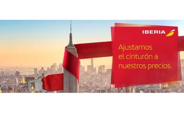 Iberia lança Campanha Cinturão para voos até 12-06-2016