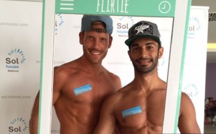 App Flirtie dos hotéis Sol para redes sociais