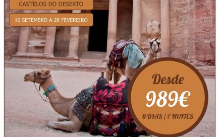 Até 28-02-2016 Férias na Jordânia em Promoção