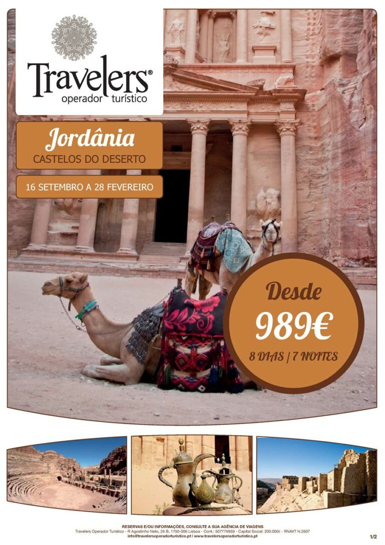 Até 28-02-2016 Férias na Jordânia em Promoção