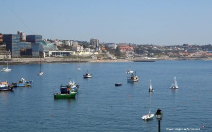 Costa do Estoril (Riviera Portuguesa) vista de Cascais