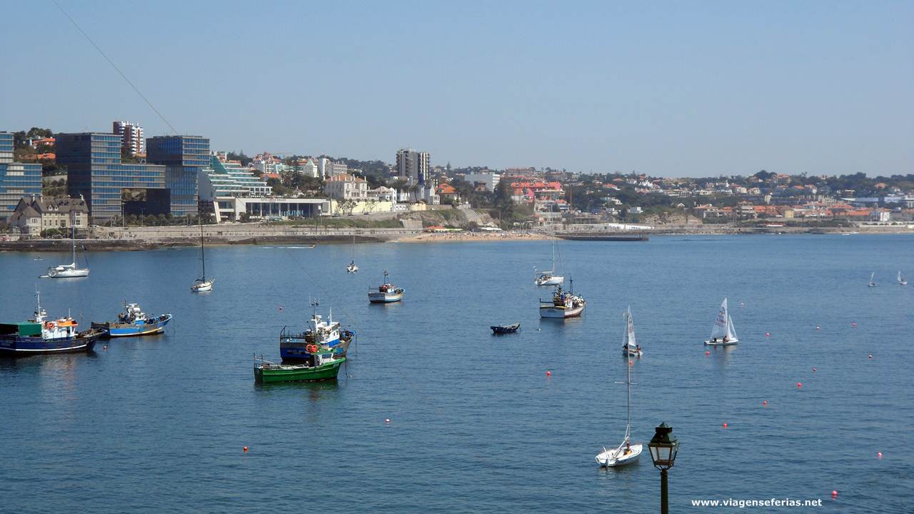 Costa do Estoril (Riviera Portuguesa) vista de Cascais