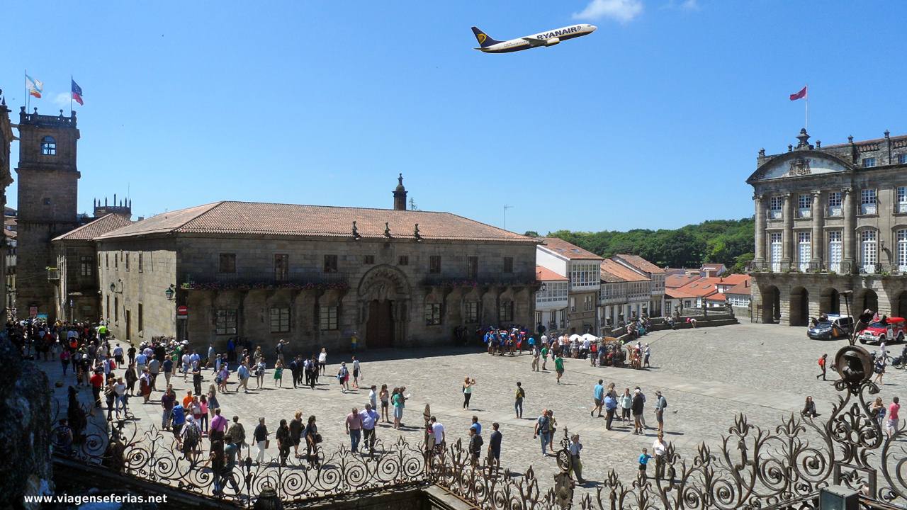 Ryanair com voos para Santiago de Compostela no Verão 2016