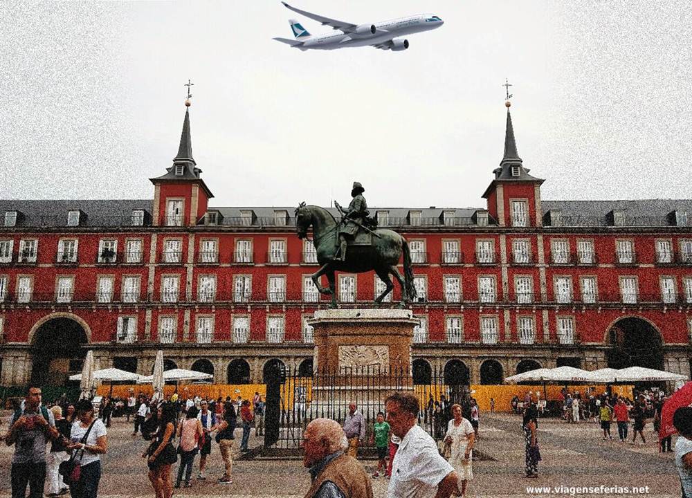 Cathay Pacific aterra em Madrid vindo de Hong Kong