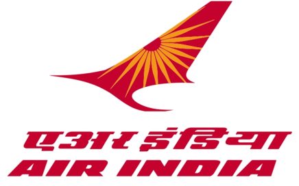 Logo da Companhia Aérea Air India