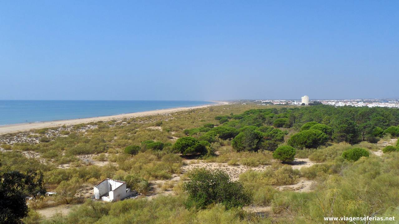 Vista para Oeste desde a Praia Verde até Manta Rota