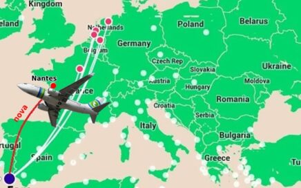 Ligações Lo Cost Transavia entre Faro e Europa em 2016