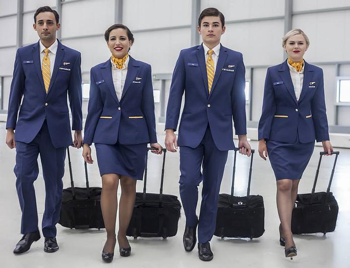 Uniformes da Ryanair a partir de Outubro de 2015