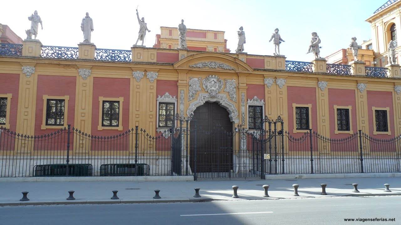 Palácio San Telmo na cidade de Sevilha