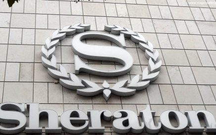 Logo da marca de hotéis Sheraton