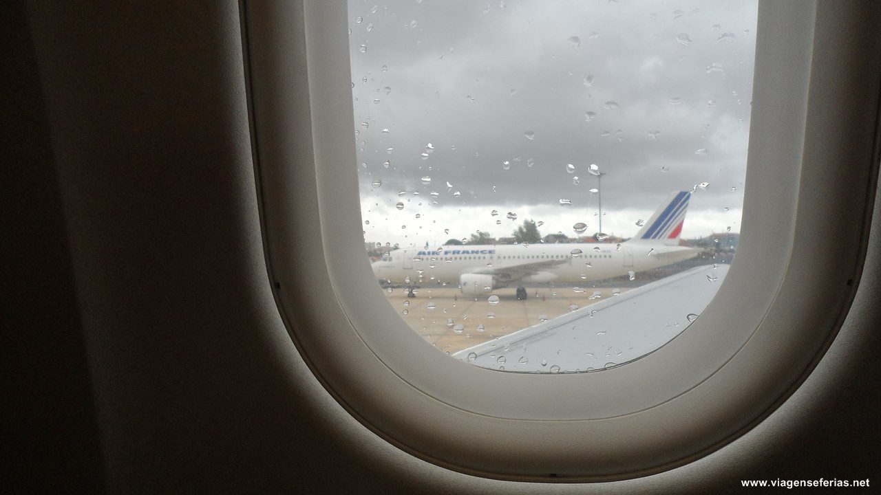 Em Outubro 2015 avião da Air France no aeroporto de Lisboa