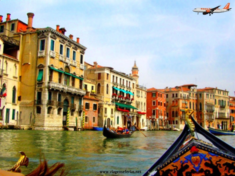 23 voos semanais e 10 rotas em Veneza pela Easyjet