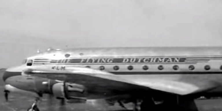 avião DC-4 da KLM - Flying Dutchman