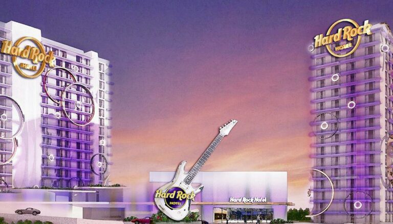 Projecto do Exterior do Hotel Hard Rock Tenerife