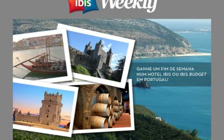 Até 5-10 participe no Concurso Ibis Weekly dos hotéis Ibis