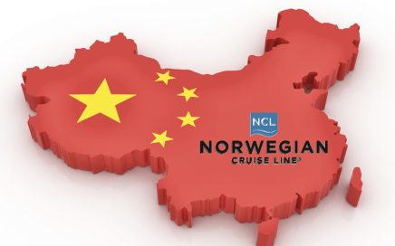 Cruzeiro da Norwegian Cruise Line na China em 2017