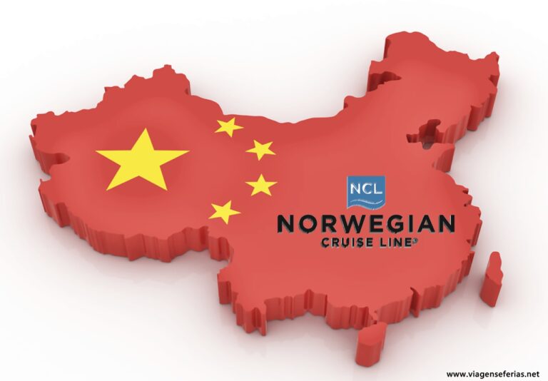 Cruzeiro da Norwegian Cruise Line na China em 2017
