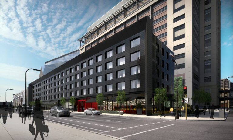 Exterior do Hotel Radisson RED Minneapolis Downtown