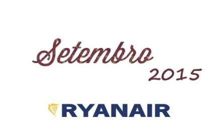 Números da Low Cost Ryanair em Setembro de 2015
