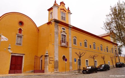 Vista de frente Pousada do Convento da Graça em Tavira
