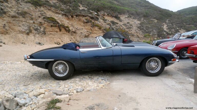 Jaguar E-type de rent-a-car de clássicos