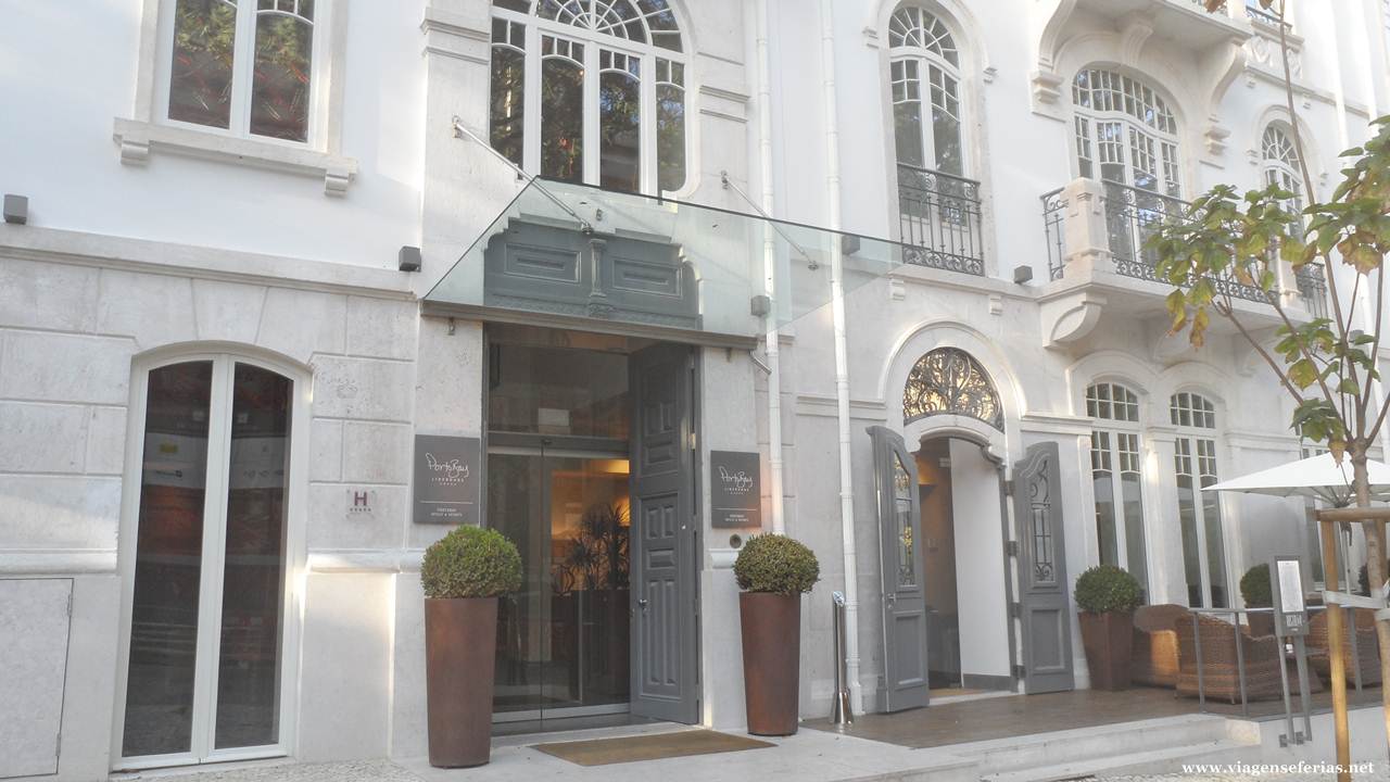 Entrada Principal do PortoBay Liberdade em Lisboa