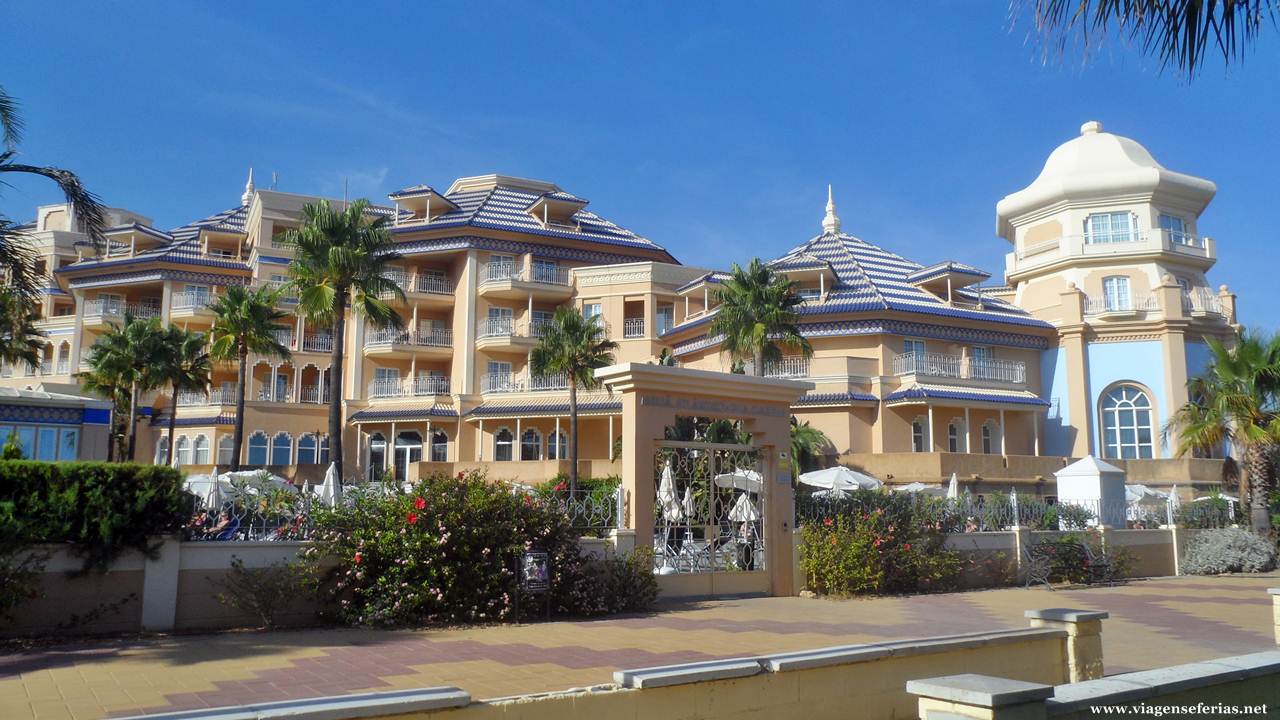 Rear/traseira Hotel Melia Atlantico, isla canela, Espanha