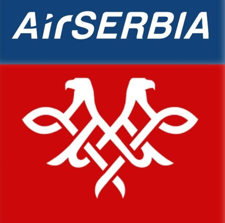 Logo da Companhia Aérea Air Serbia