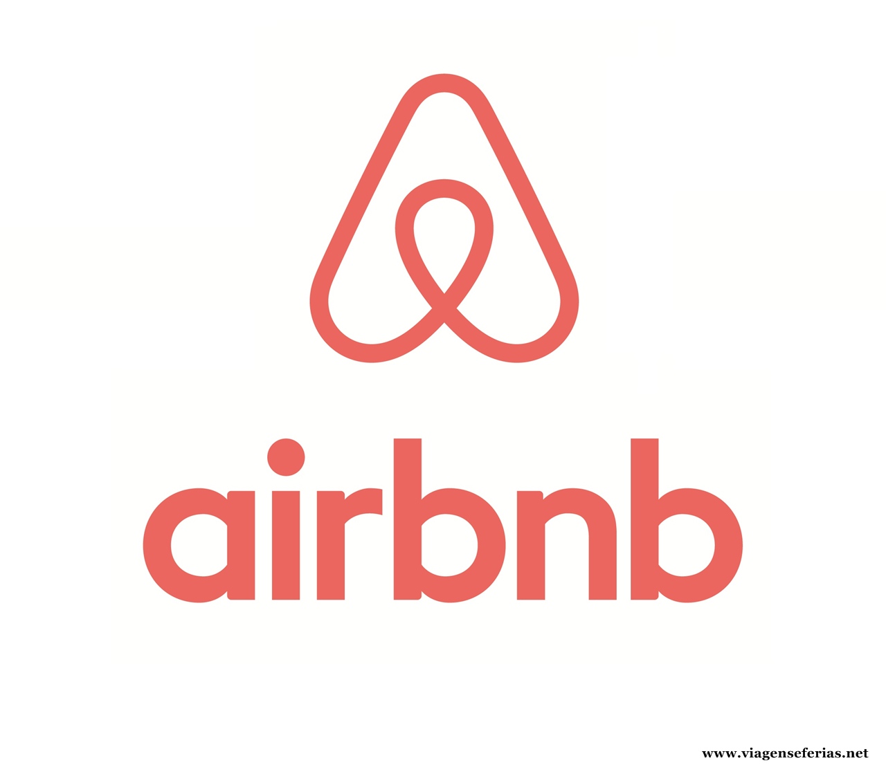 Logo da plataforma de alojamentos Airbnb