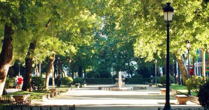 Paseo del Prado em Madrid a 18 de Outubro