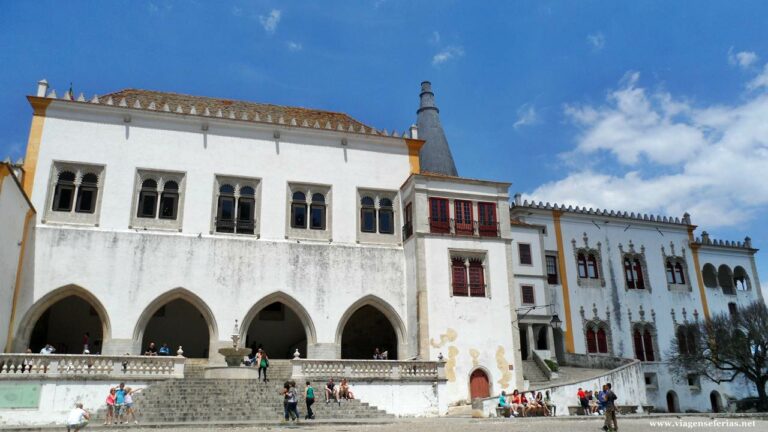 fachada do Palácio da Vila em Sintra
