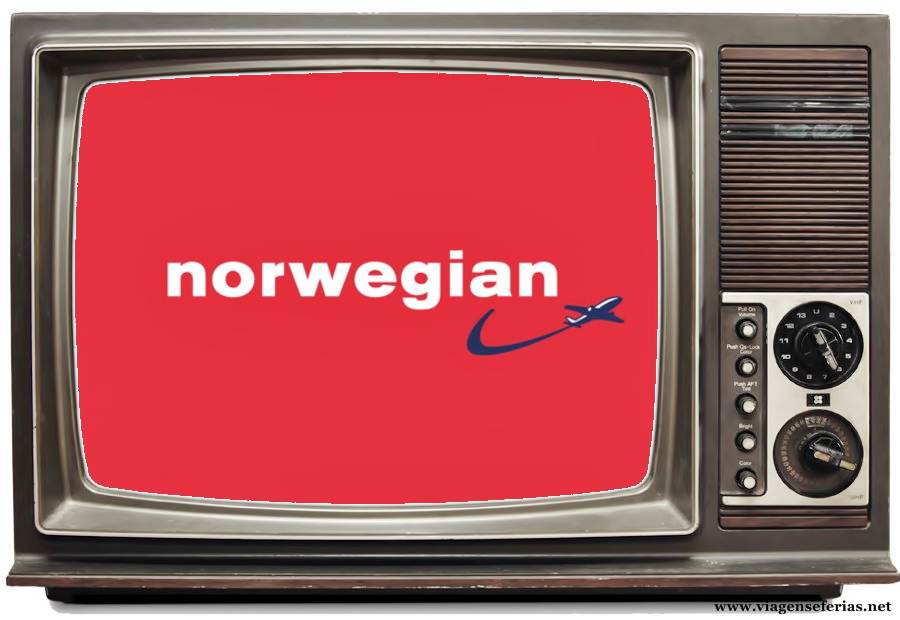 Voos europeus da Low Cost Norwegian já tem TV ao vivo