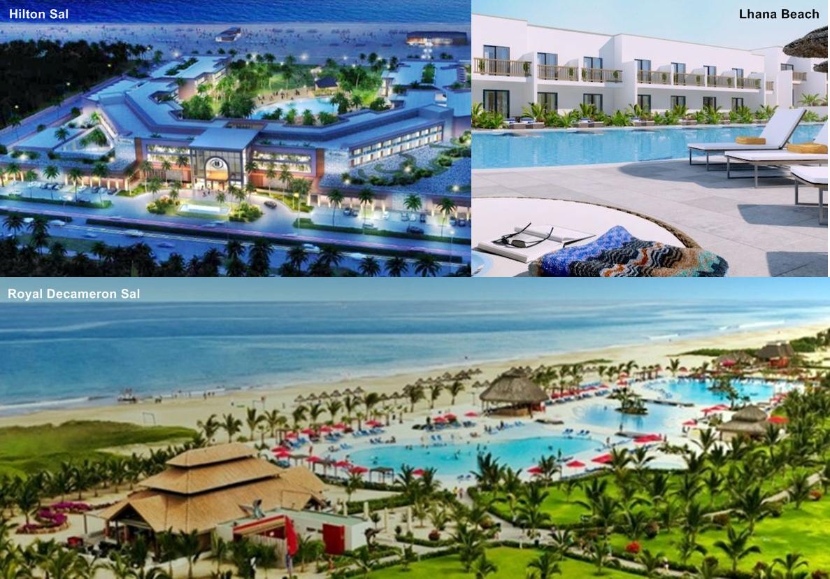 3 Novos hotéis ilha do Sal para 2016: Lhana, Hilton e Decameron