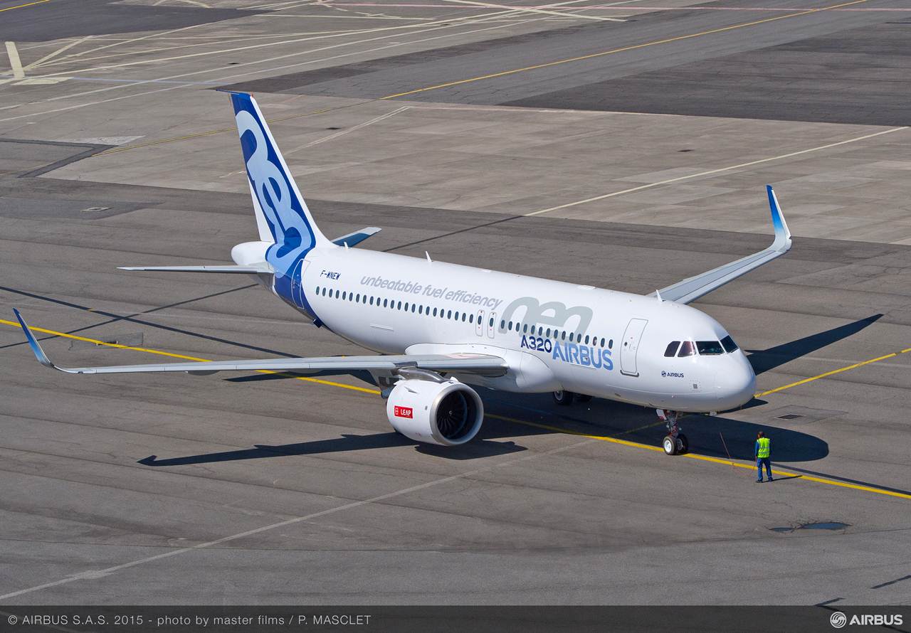Airbus A320neo a 15 de Maio 2015