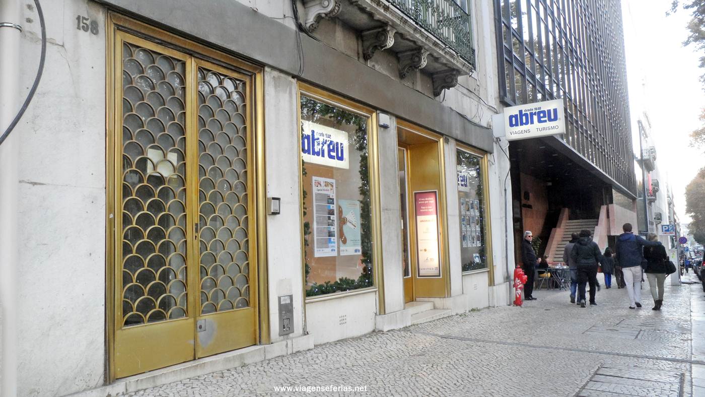 Agência de Viagens Abreu na Av. da Liberdade 160 Lisboa