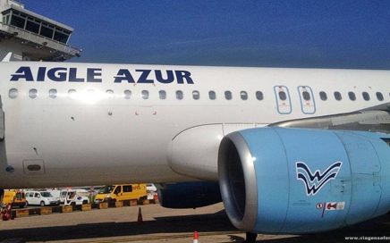 Em 13-05-2015 Aigle Azur no aeroporto de Orly em Paris