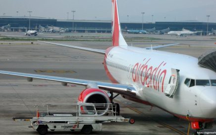 Boeing B738 da air berlin em pista