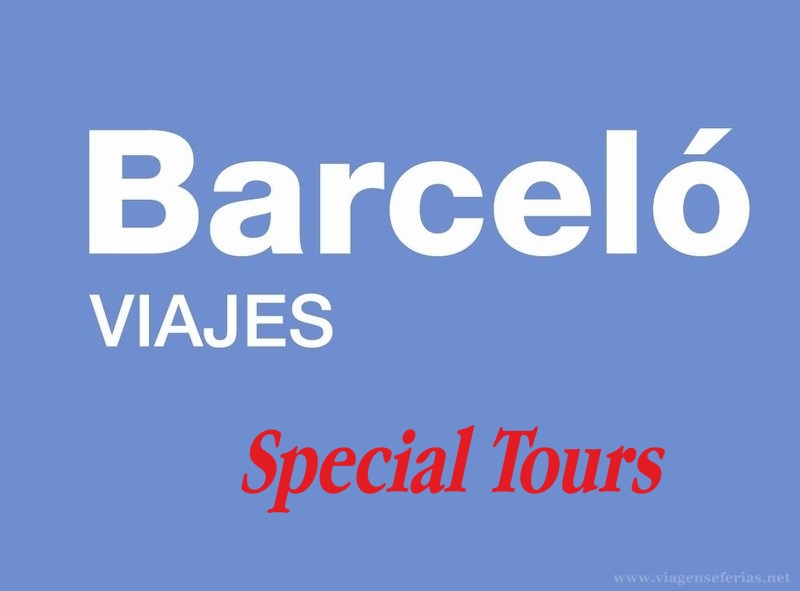 Logos das empresas Barceló Viajes e Operador Turistico Special Tours