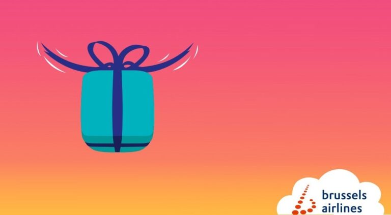 B.Gift Prenda de Natal da Brussels Airlines