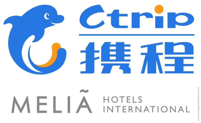 Logo da Agência de Viagens CTRIP e Melia Hotéis